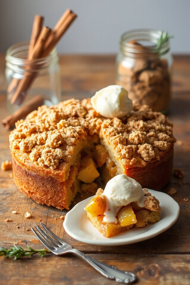 apple coffee cake delight