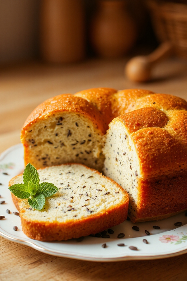 baking delightful poppy seed cake