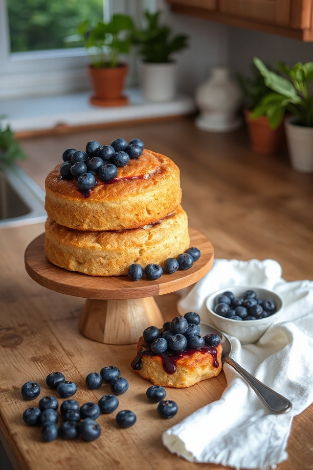 banana blueberry cake recipe