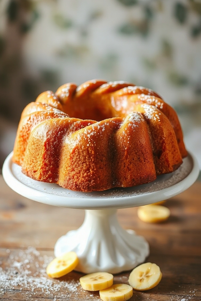 banana bundt cake recipe