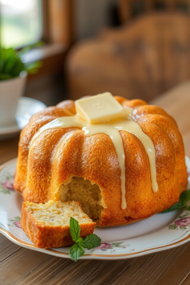 butter pound cake recipe
