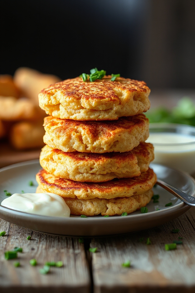 cayenne spiced hoe cakes recipe