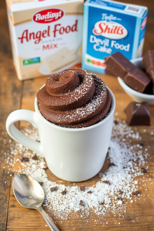 chocolate angel food cake