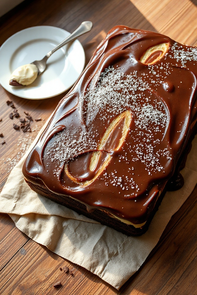 chocolate filled ho ho cake