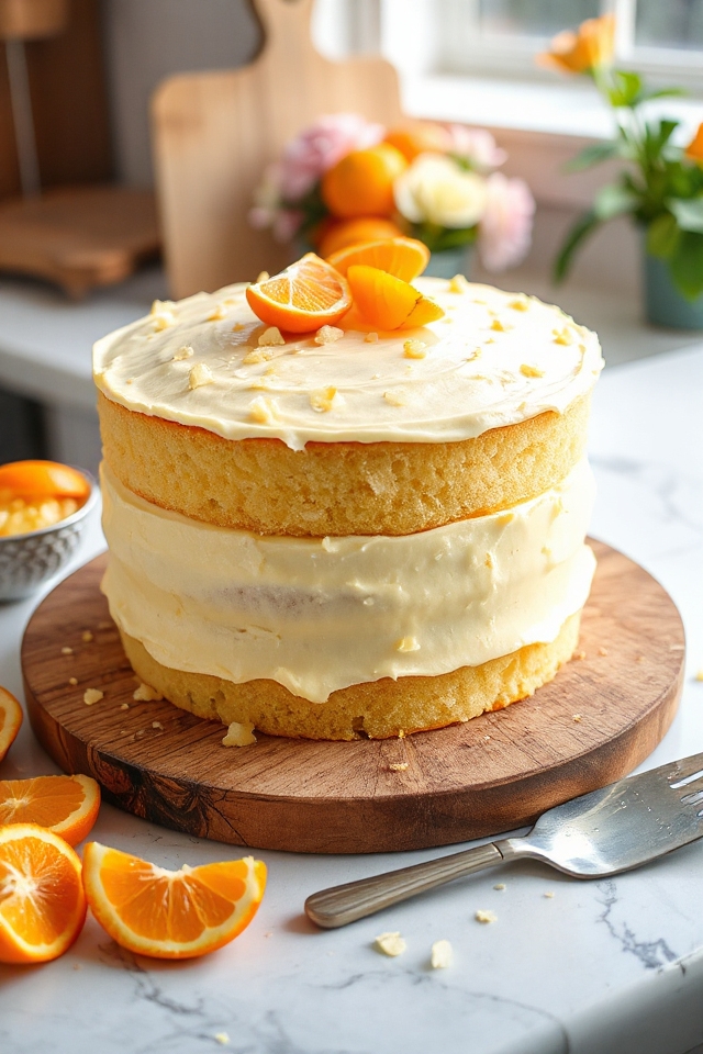 citrus flavored cake recipe