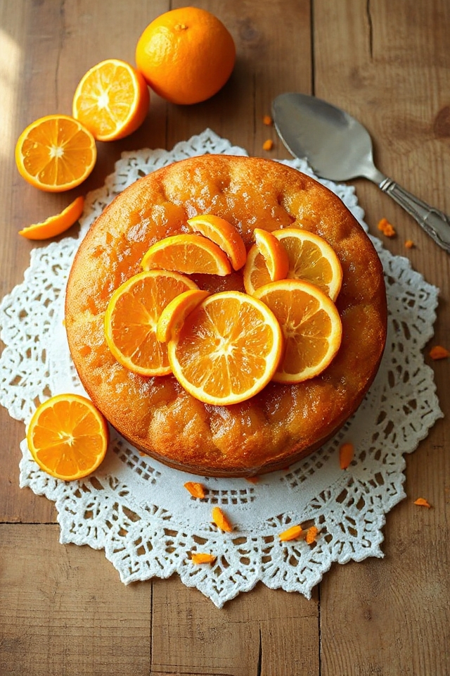 clementine cake with almonds