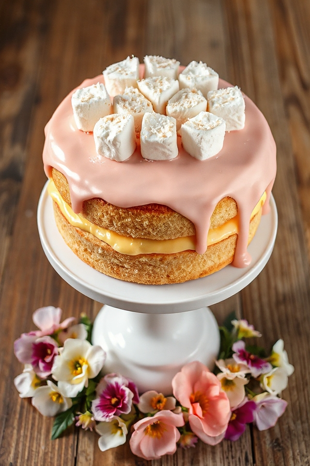 coconut infused champagne cake recipe