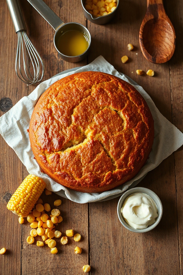 cornmeal based baked delight