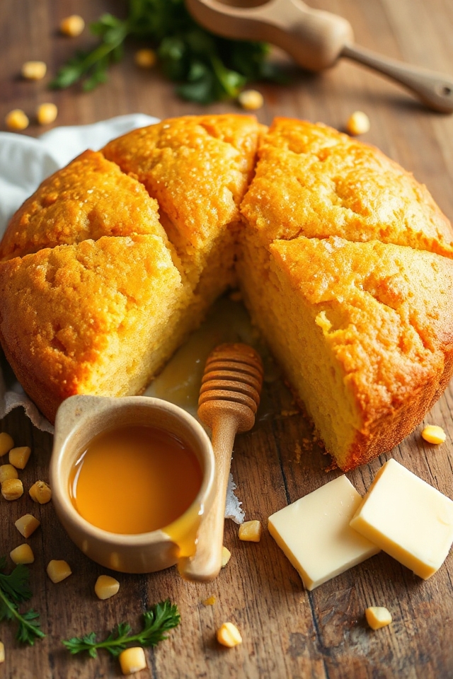 cornmeal cornbread cake recipe