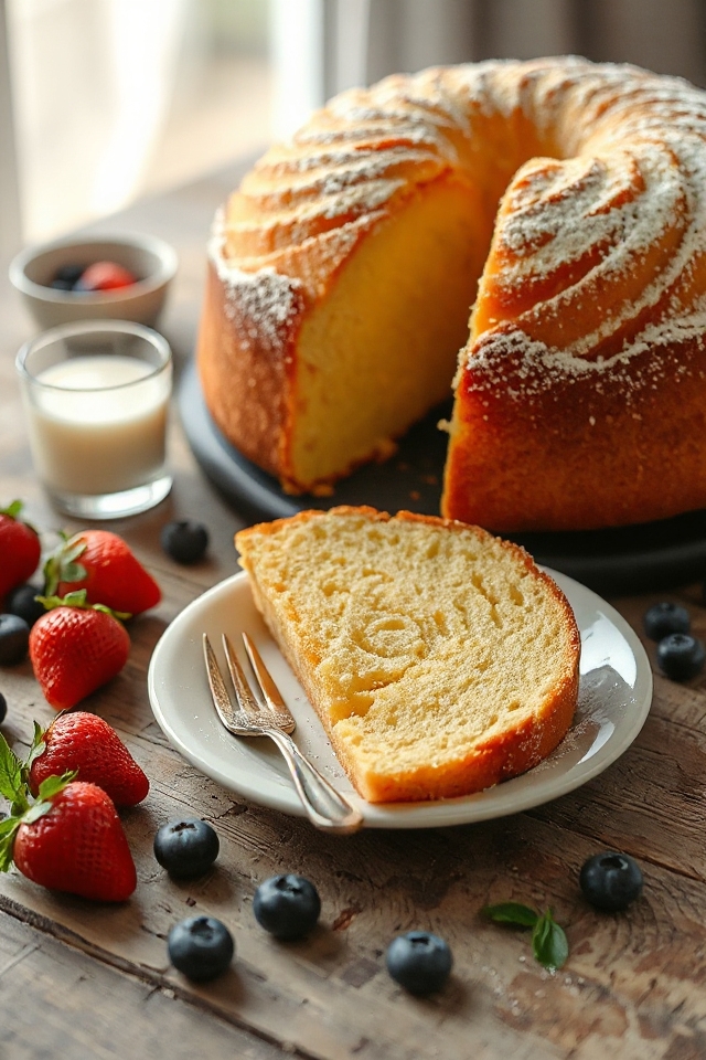 creamy rich pound cake