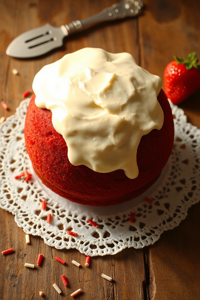 decadent red velvet cake