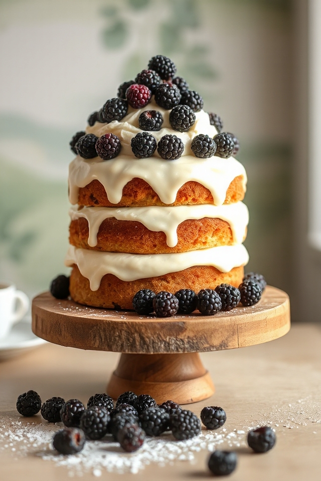 delicious blackberry cake recipe