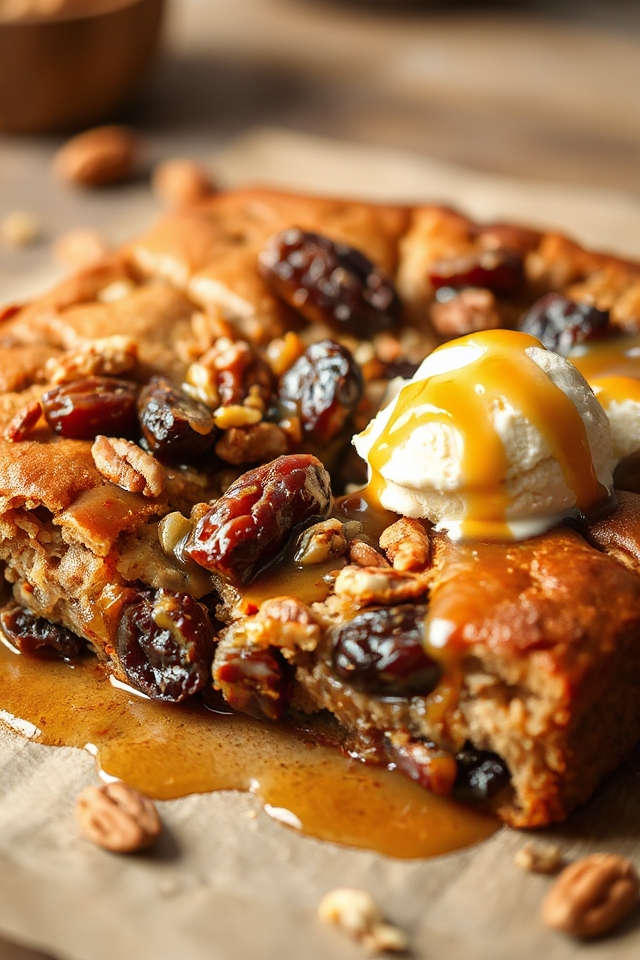 delightful homemade date cake