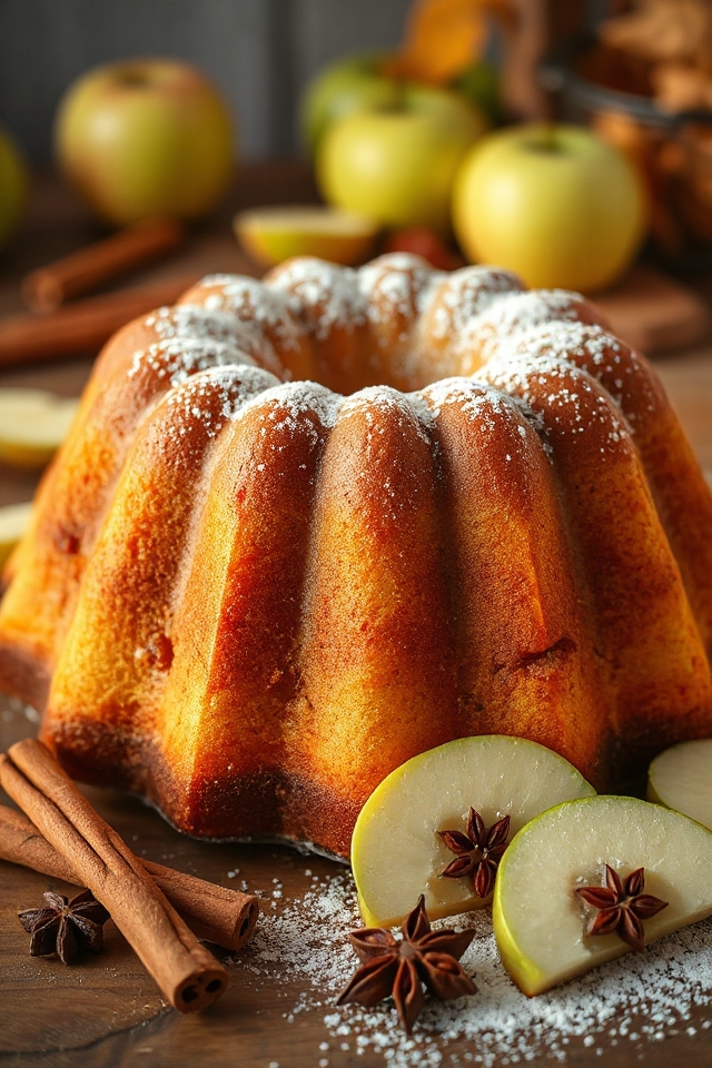 easy apple spice cake