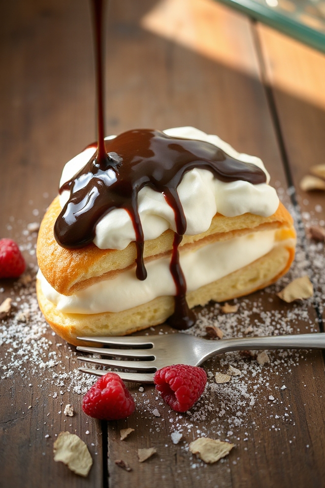 eclair cake with cream cheese