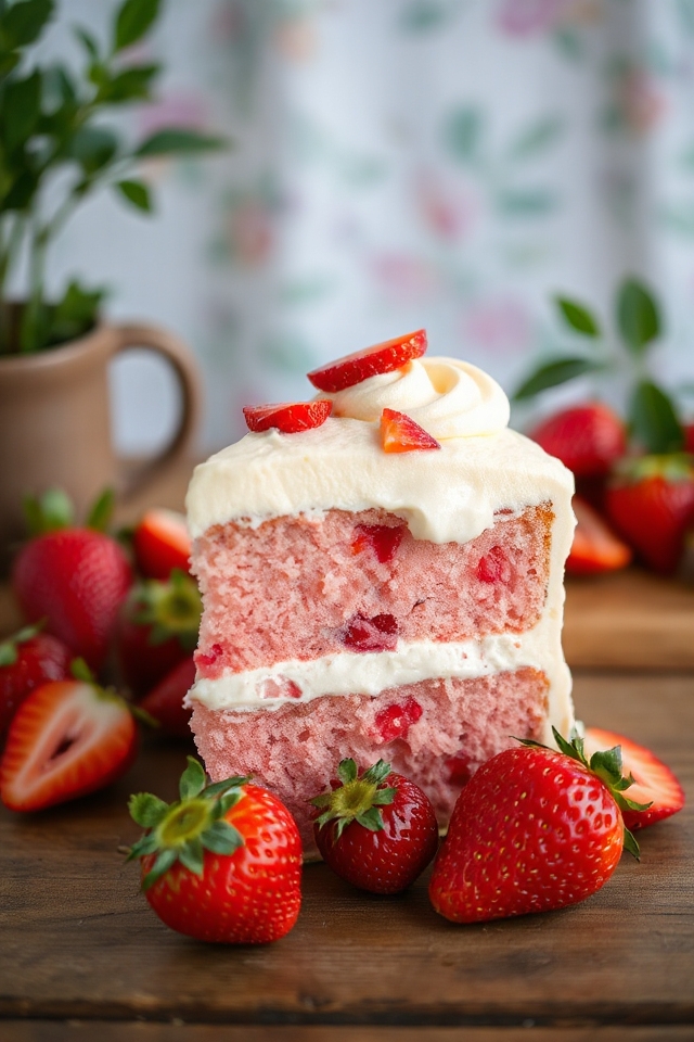 fresh strawberry cake recipe