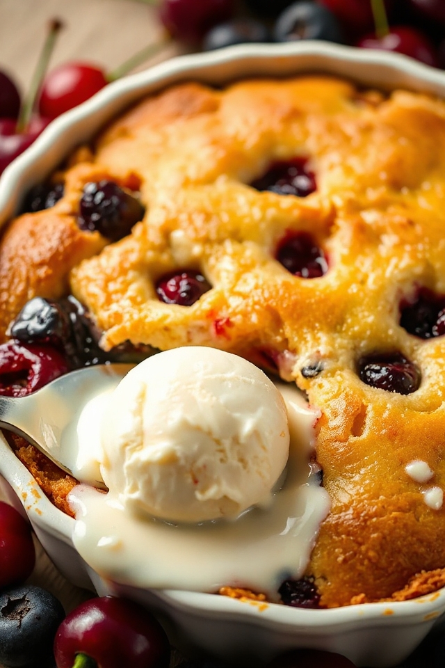 fruity bliss dump cake recipe