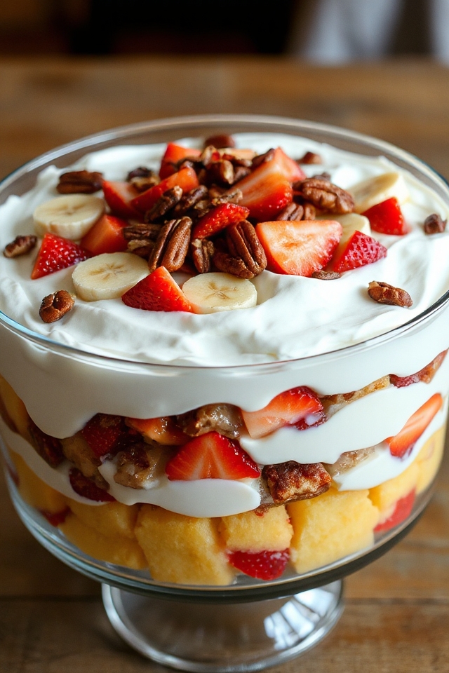 fruity punch bowl dessert