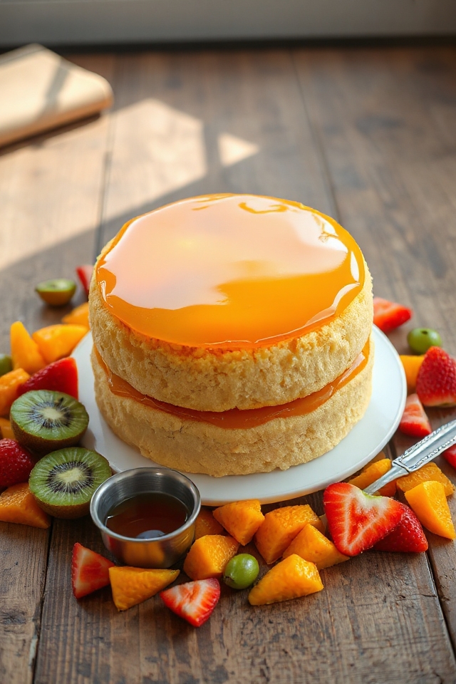 mango flavored fruit cake recipe