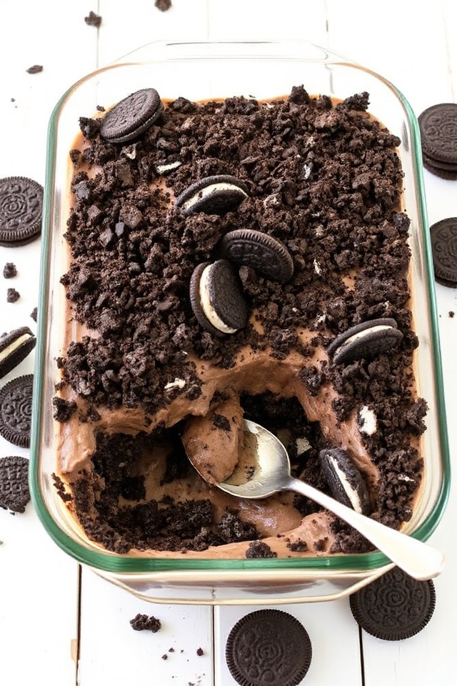 oreo dirt cake recipe