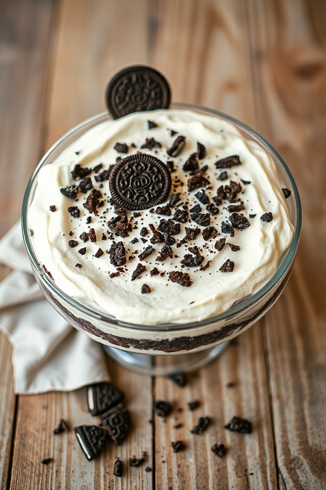 oreo ice cream dessert