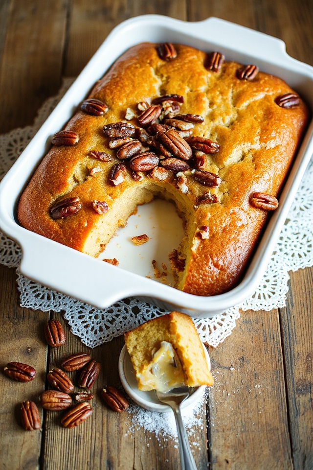 pecan butter cake recipe