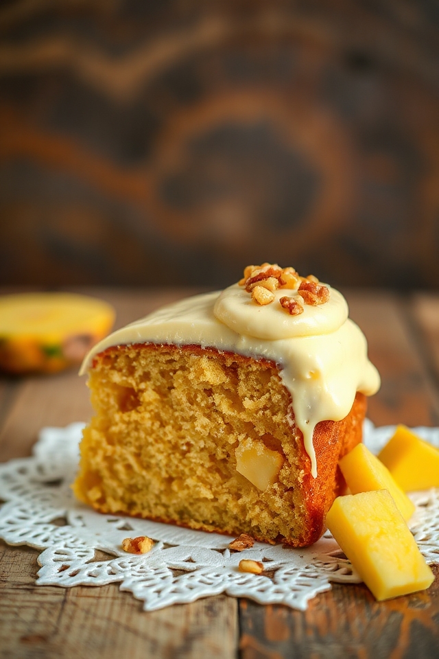 pineapple cake baking delight
