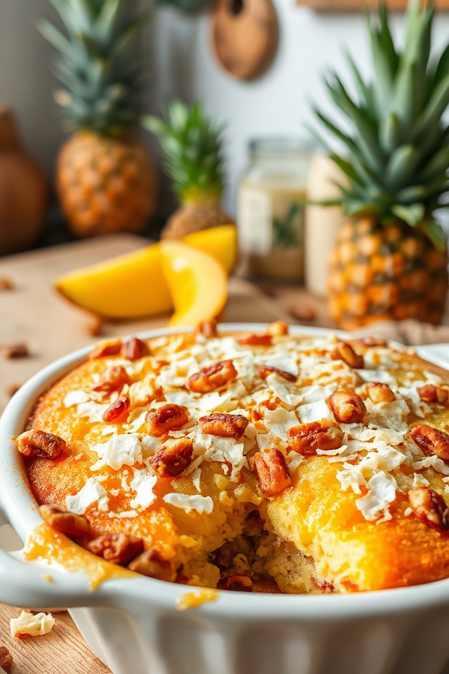 pineapple coconut cake delight