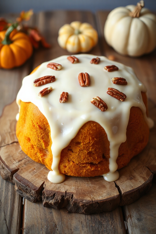pumpkin cake baking recipe
