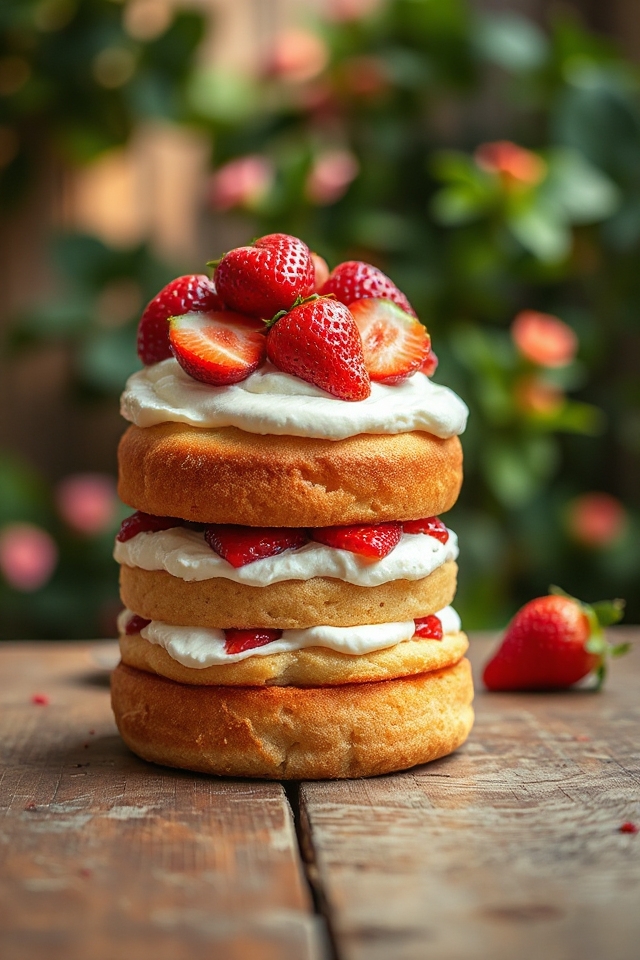 strawberry shortcake cake recipe